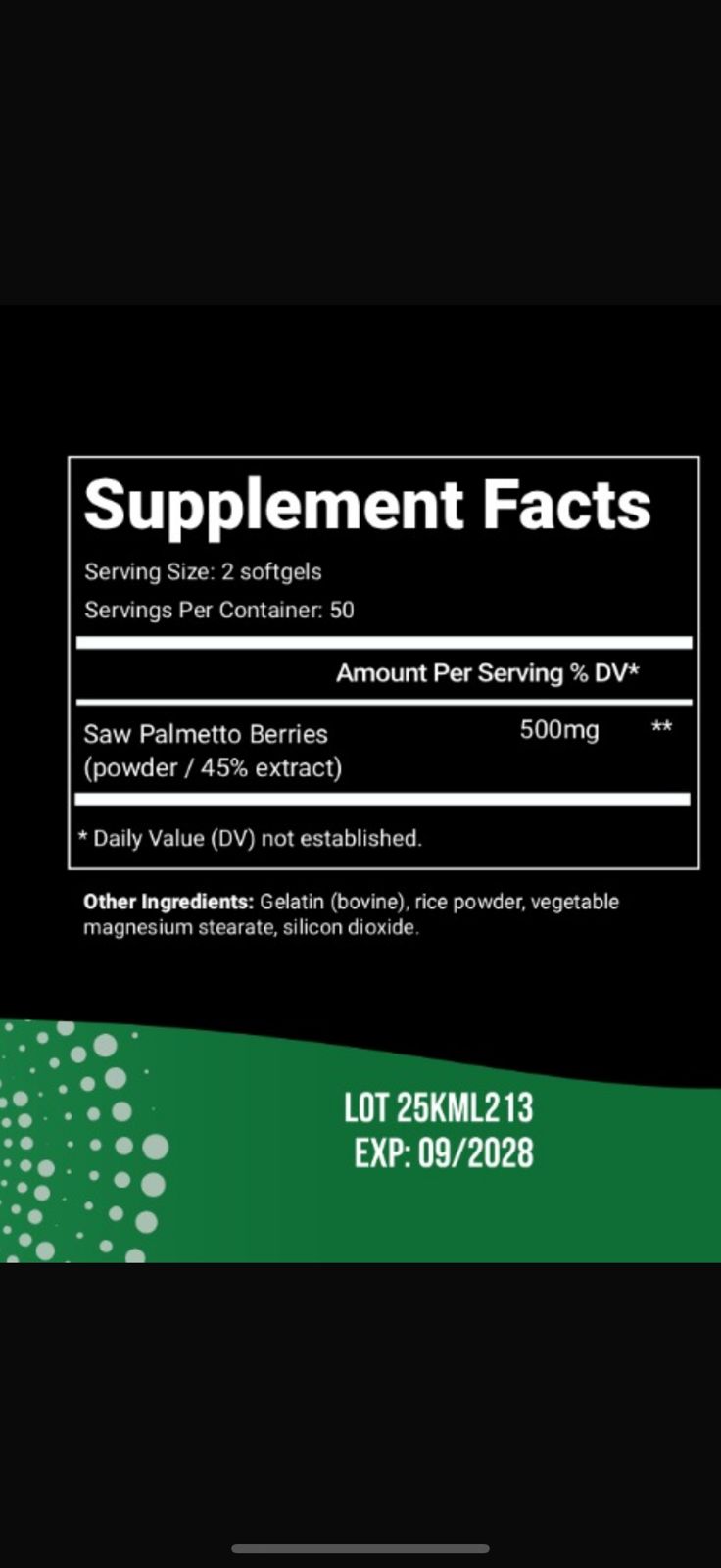 Miniatura 2 de SAW PALMETTO TOTAL HEALTH